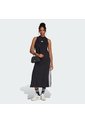 Vestido Negro Adidas Largo Racerback Essentials 3 Rayas Mujer de adidas Performance
