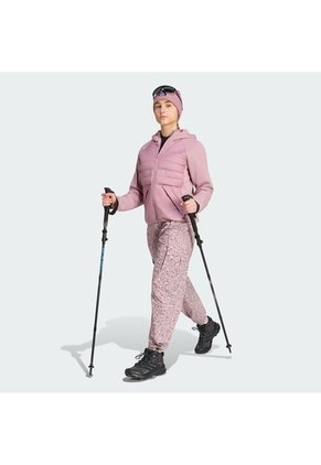 Chaqueta Senderismo Morada Adidas Terrex Multi Clima365 Hybrid Mujer