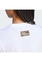Camiseta Blanca Adidas Graphic Camo Mujer de adidas Performance