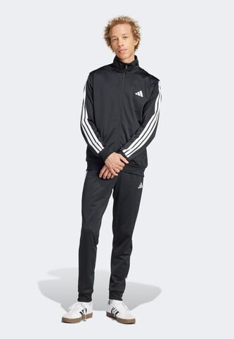 Conjunto adidas Sportswear Basic 3 Rayas Negro adidas Performance