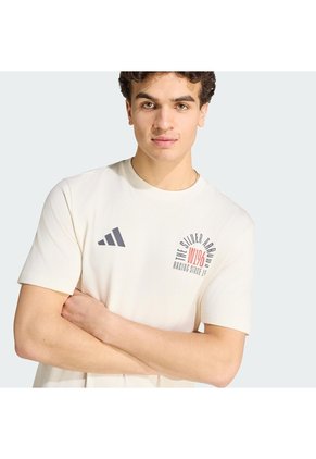Camiseta Blanca Adidas Graphic Mercedes AMG Petronas F1 Team Silver Arrows 1955 Hombre