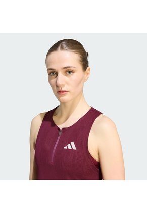 Vestido Tenis Vinotinto Adidas Climacool Pro Encaje Mujer