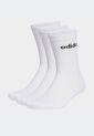 Medias X3 adidas Performance Linear Crew Blanco de adidas Performance