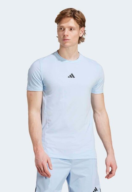 Camiseta Training adidas Performance Designed Celeste