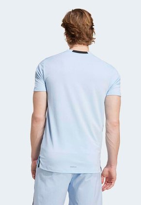 Camiseta Training adidas Performance Designed Celeste