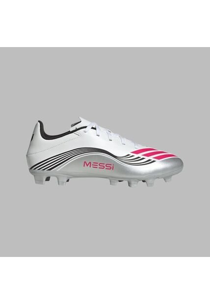 Guayos Adidas Hombre F50 Messi Club FG/MG -  Plateado