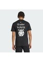 Camiseta Fútbol Negra Adidas Graphic Football Category Hombre de adidas Performance