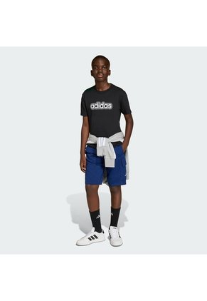 Camiseta Negra Adidas Essentials Niños