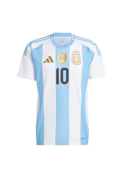 Adidas Performance Camiseta Adidas Hombre Uniforme Local Argentina 24 Messi - Azul-Blanco Camiseta