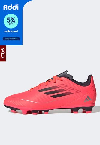 Guayos adidas Performance F50 Club FxG Coral adidas Performance