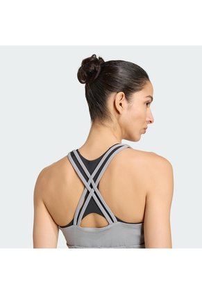 Camiseta Running Gris Adidas Corta Adizero Archive Mujer
