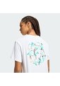 Camiseta Entrenamiento Blanca Adidas Graphic Sports Suave Mujer de adidas Performance