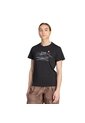 Camiseta Senderismo Negra Adidas Gráfica Terrex Nature Awaits Mujer de adidas Performance
