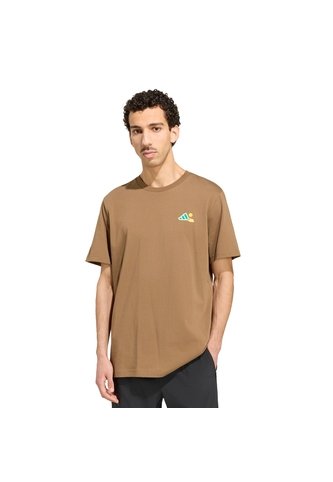 Camiseta Senderismo Verde Adidas Graphic Terrex Camper Hombre adidas Performance