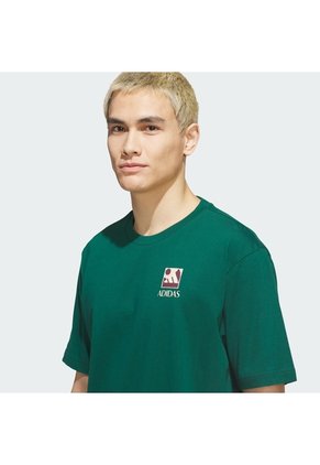 Camiseta Verde Adidas Graphic Emblem Hombre