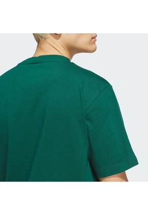 Camiseta Verde Adidas Graphic Emblem Hombre