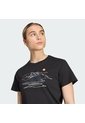 Camiseta Senderismo Negra Adidas Gráfica Terrex Nature Awaits Mujer de adidas Performance