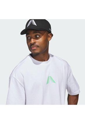Camiseta Basketball Blanca Adidas Scary Good Anthony Edwards Hombre