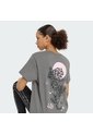 Camiseta Gris Adidas Graphic Animal 1 Mujer de adidas Performance