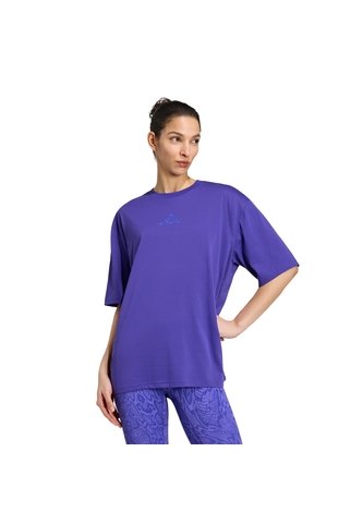 Camiseta Entrenamiento Morada Adidas Graphic Climacool Animal Mujer adidas Performance