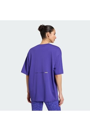 Camiseta Entrenamiento Morada Adidas Graphic Climacool Animal Mujer