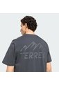 Camiseta Senderismo Gris Adidas Graphic Terrex Mountain Hombre de adidas Performance