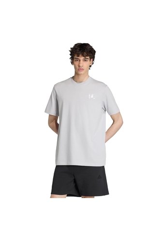 Camiseta Gris Adidas Graphic Summer SliMultiplicity Hombre adidas Performance