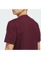 Camiseta Vinotinto Adidas FDN ILLUSTR TEE Rojo de adidas Performance