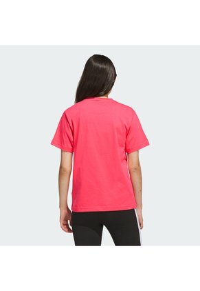 Camiseta Blanco Adidas Con Gráfico Somos Floral Rosa