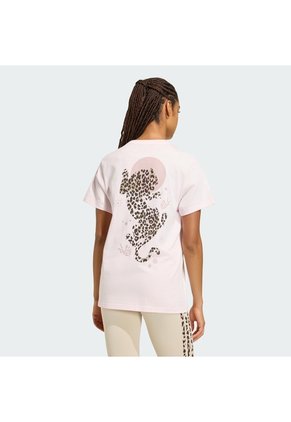 Camiseta Rosa Adidas Graphic Animal 1 Mujer