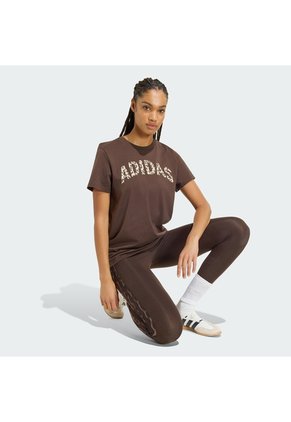 Camiseta Café Adidas Graphic Animal 2 Mujer