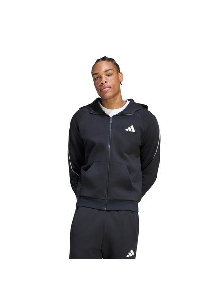Buzo Negro Adidas Stadium Hombre