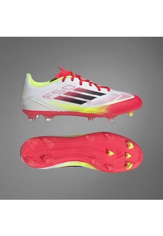 Adidas Performance Guayos Adidas Hombre F50 League FG/MG-Blanco-Rojo Guayos adidas Performance