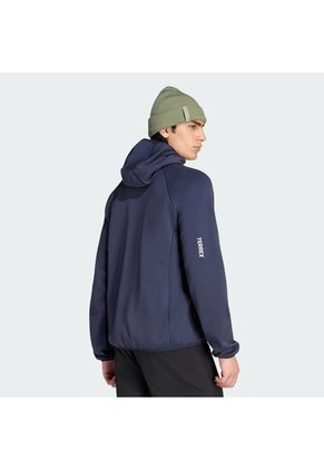 Chaqueta Senderismo Azul Adidas Terrex Multi Clima365 Hybrid Hombre