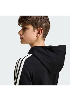 Buzo Negro Adidas Graphic Codes Collegiate Niños