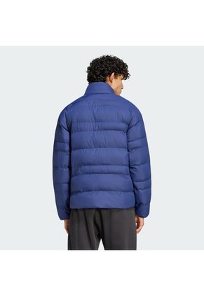 Chaqueta Azul Adidas Térmica Essentials Plegable Hombre