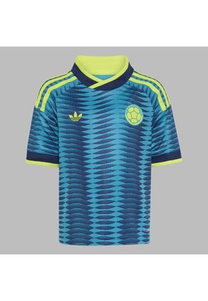 Uniforme Adidas Niños Visitante Selección Colombia 26 - Azul