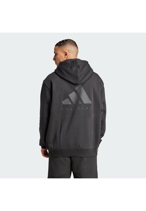 Buzo Entrenamiento Negro Adidas Hoodie ExtragranPrimelift Hombre