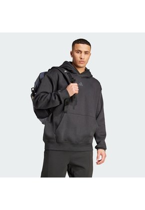 Buzo Entrenamiento Negro Adidas Hoodie ExtragranPrimelift Hombre