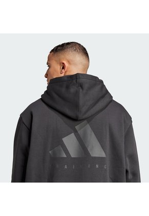 Buzo Entrenamiento Negro Adidas Hoodie ExtragranPrimelift Hombre