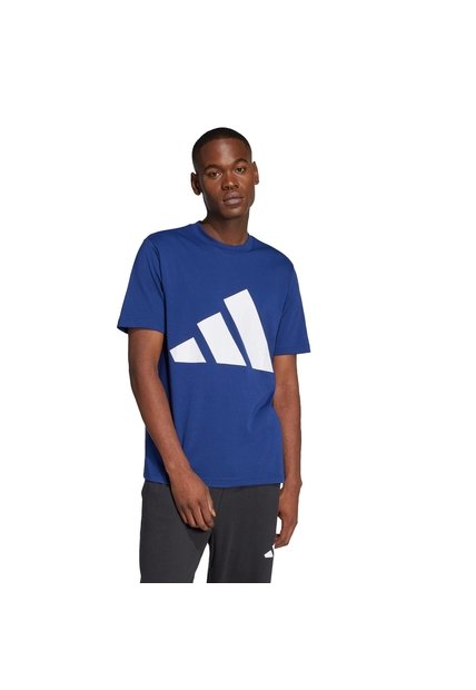 Camiseta Azul Adidas Essentials Hombre