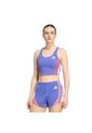 Camiseta Running Azul Adidas Corta Adizero Archive Mujer de adidas Performance
