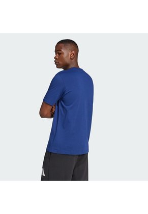 Camiseta Azul Adidas Essentials Hombre