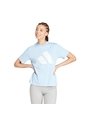Camiseta Azul Adidas Essentials Mujer de adidas Performance