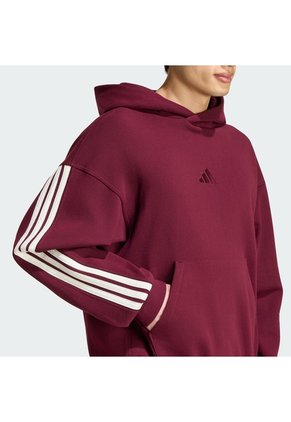 Buzo Vinotinto Adidas Kit 3 Rayas Hombre