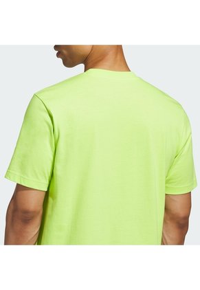 Camiseta Entrenamiento Amarilla Adidas Gráfico Somos Wordmark Hombre
