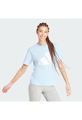 Camiseta Azul Adidas Essentials Mujer