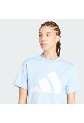 Camiseta Azul Adidas Essentials Mujer
