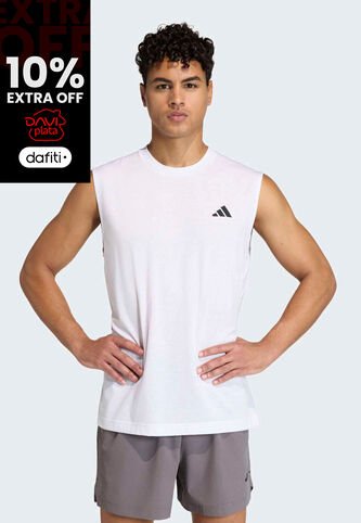 Camiseta adidas Workout Essentials Feelready Blanco adidas Performance