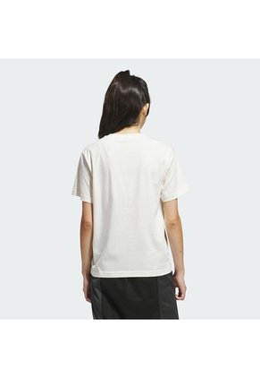 Camiseta Blanca Adidas Gráfico Somos Floral Mujer
